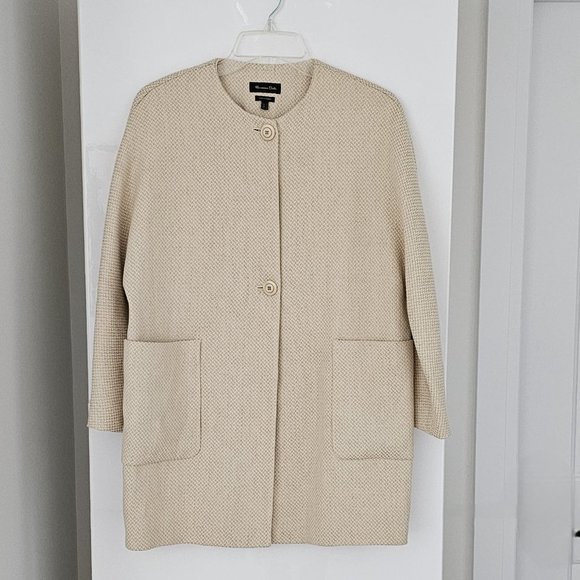 Massimo Dutti Linen Coat- Gorgeous! - Picture 2 of 15